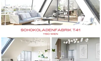 DIE SCHOKOLADENFABRIK - 4 Zimmer DG Penthouse mit 3 Terrassen