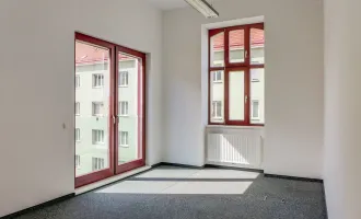 Modernes Büro - 4 Zimmer - effizient geschnitten - historische Backsteinfabrik mit Parkblick