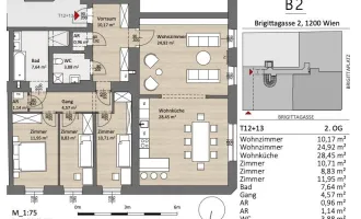 Brigittaplatz | 4 Zimmer Altbau mit Potenzial | Grünblick