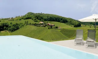 Luxuriöser Zweitwohnsitz in der Südsteiermark - 2 Zimmer Residenz mit Infinty Pool