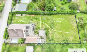 Tolles Bau-Grundstück mit ca. 590 m² | ca. 135 m² Wohnnutzfläche realisierbar | Baubewilligung für Einfamilienhaus vorliegend