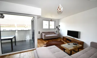 Wohnen mit WOW-Effekt! Luxuriöse 3-Zimmer Dachgeschosswohnung mit herrlichem Blick über die Dächer Wiens + 45 m² Außenflächen! Jetzt zugreifen!