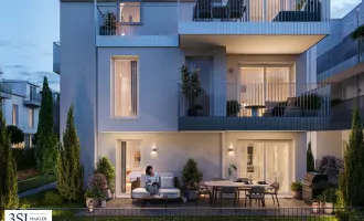 Apartments Alte Donau: Moderne 2-Zimmer-Eigentumswohnung mit Terrasse und Garten - PROVISIONSFREI!