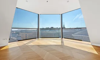 Penthouse par excellence mit Terrassen, Pool & Weinkeller, Nähe Staatsoper, Stephansdom