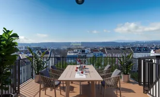 Luxus-Penthouse mit Blick auf Schönbrunn und Möglichkeit auf Gartenerwerb!