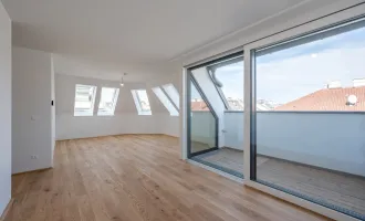 ++KOPP67++ Einzigartiger 3-Zimmer DG-ERSTBEZUG mit Terrasse!