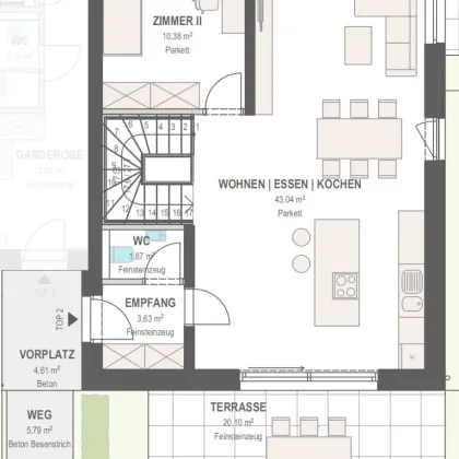 Stadtrand Linz - Neubau-Traum in 4040 Großamberg beim Pöstlingberg: Erstbezug! - Bild 3