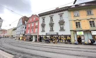 Zentrales, sehr schönes Zinshaus mit Bau- und Projektreserve direkt am Südtiroler Platz im Grazer Bezirk Gries