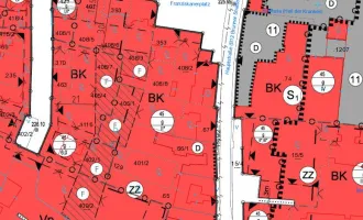 Bauland Kerngebiet in Zentrumszone - für kreative Bauträger!