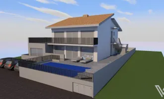 TOP LAGE! Haus mit 2 Wohnungen in 2 Reihe am Meer Crikvenica/Dramalj