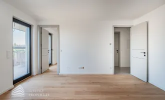 Erstbezug! 2-Zimmer Wohnung mit Balkon, Nähe Bahnhof Stammersdorf