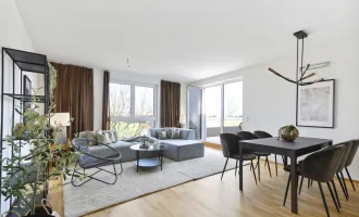 WUNDERSCHÖNE 3-ZIMMER WOHNUNG MIT SÜDBALKON UND BLICK INS GRÜNE