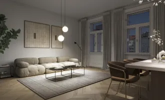 The Legacy: Wunderschön sanierte 2-Zimmer-Stilaltbauwohnung