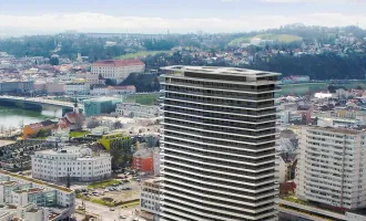 TOP 1-Zimmer Anlegerwohnung inkl. TG-Stellplatz im Bruckner Tower