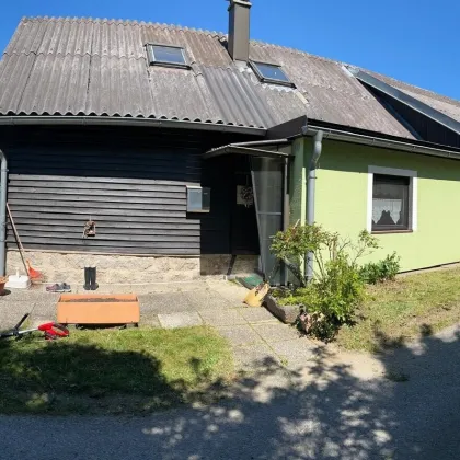 Kleines Einfamilienhaus mit wunderschönem Grünblick zum Golfplatz Haugschlag - Bild 2