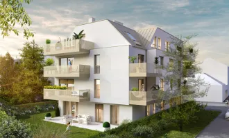 VIVA HETZENDORF - Helle 3 Zimmer Wohnung mit sonniger Süd-West Terrasse und großem Eigengarten