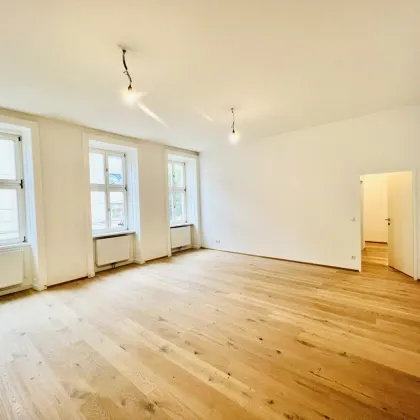 Jetzt einziehen und wohlfühlen! Generalsanierter ERSTBEZUG im Stil-Altbau mit Zentralheizung!  4-Zimmerwohnung  + optimaler Grundriss! - Bild 2