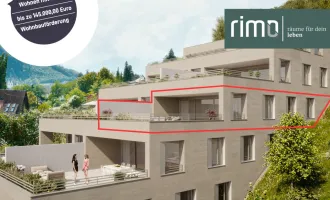 Wohnanlage "Hillside" - Traumhafte 3-Zimmerwohnung mit imposanter Terrasse - Top 17