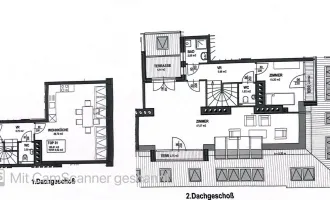 ERSTBEZUG! Traumhafte Maisonette Dachgeschosswohnung mit drei Terrassen!