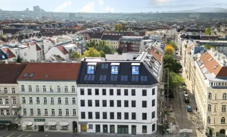 SOMMERAKTION - neue PREISE | revitalisierte 2-Zimmer Altbauwohnung mit großzügiger Verglasung und südseitiger Innenhofterrasse  | Fernwärme