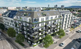 TOP Neubauprojekt! Attraktive 2-Zimmer Wohnung mit Loggia und Balkon + Beste Anbindung und Infrastruktur + Garagenplatz optional! Jetzt Vorteile zum Projektstart sichern!