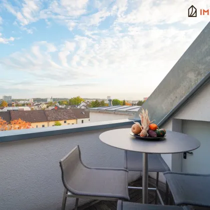 Stilvolles Wohnen über den Dächern … Spektakuläre Dachterrassenwohnung in Welser Top-Lage zu verkaufen! - Bild 3