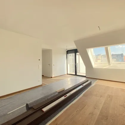 3-Zimmer Dachgeschosswohnung im 1.DG mit großem innenhofseitigem Balkon | Fernwärme | Erstbezug - Bild 2