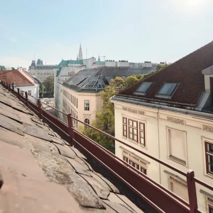 Rarität: Eckzinshaus mit baubewilligtem Dachgeschossausbau und Rathausblick Gesamtfläche 1.544 m² - Bild 2