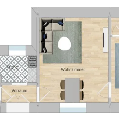 2-Zimmer-Wohnung für Renovierungsfreudige - Bild 3