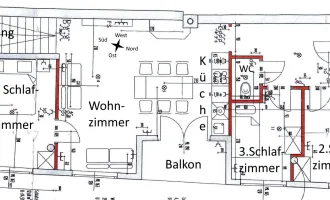 Rendite - Anlage - Zusatzeinkommen ! Hauptplatz Schladming: 106m², 4 Zimmer inkl. Parkplatz