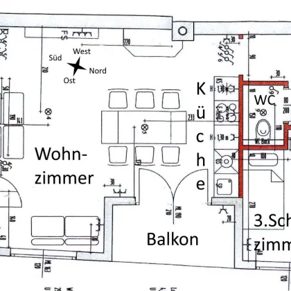 Rendite - Anlage - Zusatzeinkommen ! Hauptplatz Schladming: 106m², 4 Zimmer inkl. Parkplatz - Bild 2