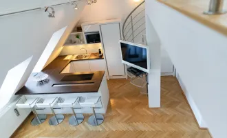 Einmalige Dachgeschoß-Maisonette-Wohnung im 9. Bezirk mit Panoramablick und Sonnenterrasse zu kaufen!