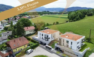 Traumhafte 4-Zimmer-Neubauwohnung mit Loggia/Terrasse und 198,51m² großem Eigengarten in Seewalchen am Attersee!