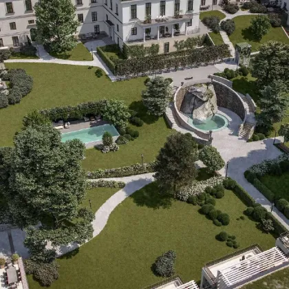 Historisches Wohnen im Schlosspark - Außergewöhnliches Penthouse mit Dachgarten - Bild 3