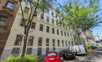 Altbauwohnung mit Wertpotential und bewilligtem Balkon in ruhig gelegener Seitengasse bei der U3