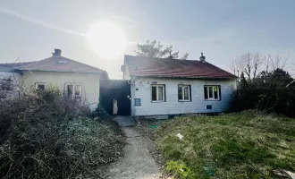 Baugrundstück mit 718m2 und sanierungsbedürftigem Haus in Wienersdorf/Traiskirchen.