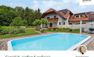 Schönes, großes Ein- oder Zweifamilienhaus | Pool | Sauna | Garage | unterkellert