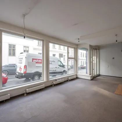 ** ab sofort: ein rd. 238 m² großes Geschäftslokal mit großer Straßenfront, 5 Räume ** - Bild 2