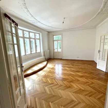 Wunderschöne Altbau-Villenetage in Ober St. Veit | exklusive Ruhelage | Balkon | Gemeinschaftsgarten - Bild 2