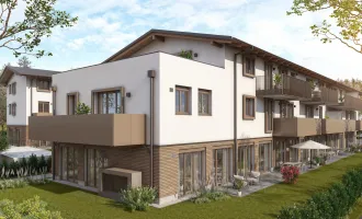 Traumhafte 3-Zimmer-Dachgeschosswohnung mit über 69 m² Wohnfläche und knapp 18 m² Balkon in Elixhausen!