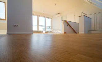 Exquisite Erstbezug Maisonette mit 360° atemberaubendem Ausblick Nähe AKH