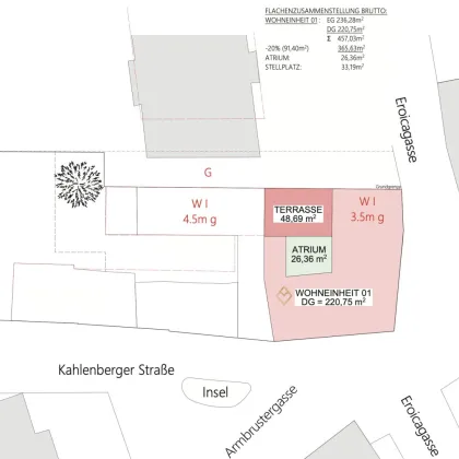 Exklusives Ausbauhaus in Döbling: Großzügige Residenz mit Atrium und Terrasse II 1190 Wien - Bild 2