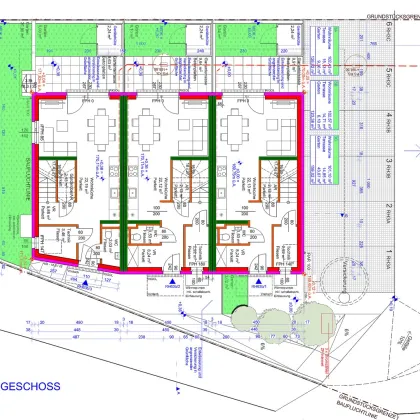 NEU! ++ 12 exklusive Reihenhäuser + 2 Einfamilienhäuser in Top-Baumeisterqualität (Ziegelmassivbauweise) ++ schlüsselfertig ++ Fischamend ++ - Bild 3
