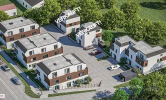 NEU! ++ Noch 12 exklusive Reihenhäuser + + PKW Stellplätze ++ Garten/Terrasse ++ Ziegelmassiv ++ Schlüsselfertig ++ Fischamend ++