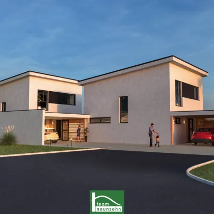 Design- Einfamilienhaus– das Naturparadies direkt vor Ihrer Haustür- 3,30 Raumhöhe im OG- Provisonsfrei - Bild 2