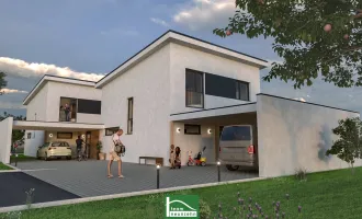Design- Einfamilienhaus– das Naturparadies direkt vor Ihrer Haustür- 3,30 Raumhöhe im OG- Provisonsfrei