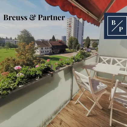 Einmalige 3-Zimmer-Wohnung mit Balkon und toller Aussicht in Bregenz - Bild 2