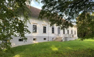 Bezauberndes Schloss mit 5 ha Schlosspark an der Grenze zu Österreich (Ungarn)