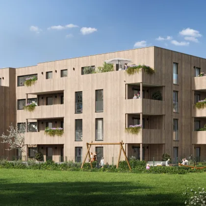 Grüner Wohnkomfort: 68 m², 3-Zimmer-Holzbauwohnung mit Balkon - Bild 3