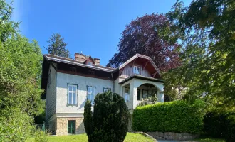 Charmante Jahrhundertwende-Villa auf Südhang im Pressbaumer Zentrum - TEILSANIERT!